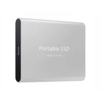 Memoria Externa 1 tb Disco Duro Externo USB Tipo C Plateado