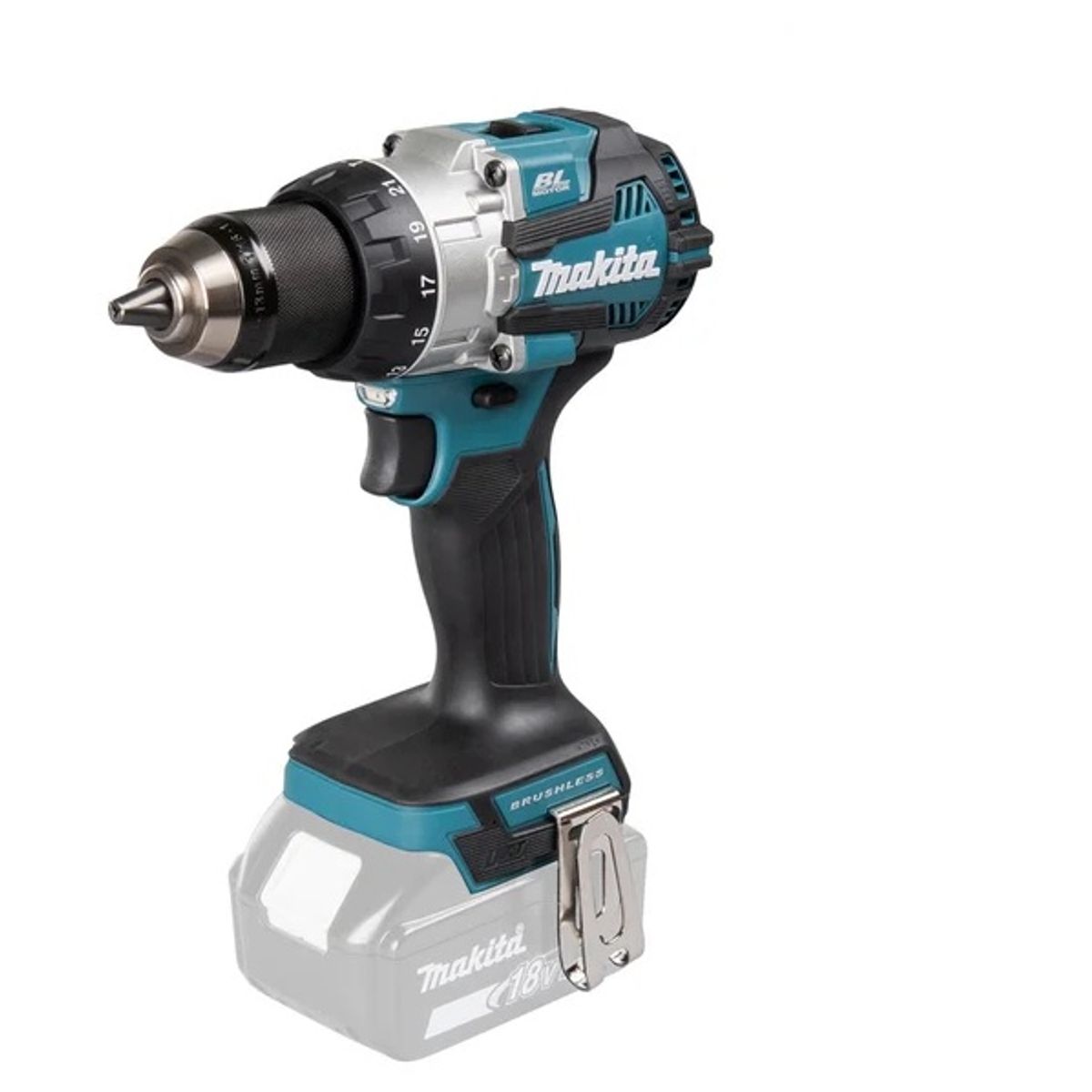 MAKITA - Taladro Atornillado Percutor 13 mm (1/2) 110Nm Makita DHP489 (3 Ah)