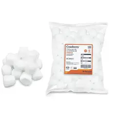 CRANBERRY - Tórulas de algodón 3.5 gramo 200 unidades