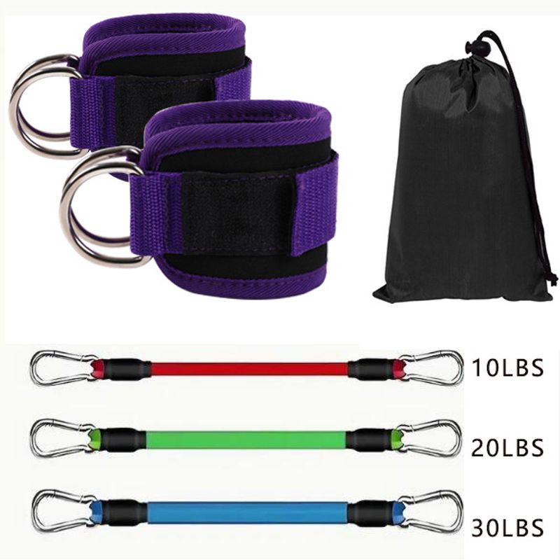 TIOZONEY - 6 pcs de resistencia al tobillo con puños