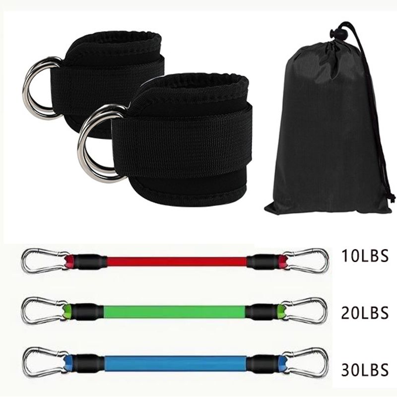 TIOZONEY - 6 pcs de resistencia al tobillo con puños