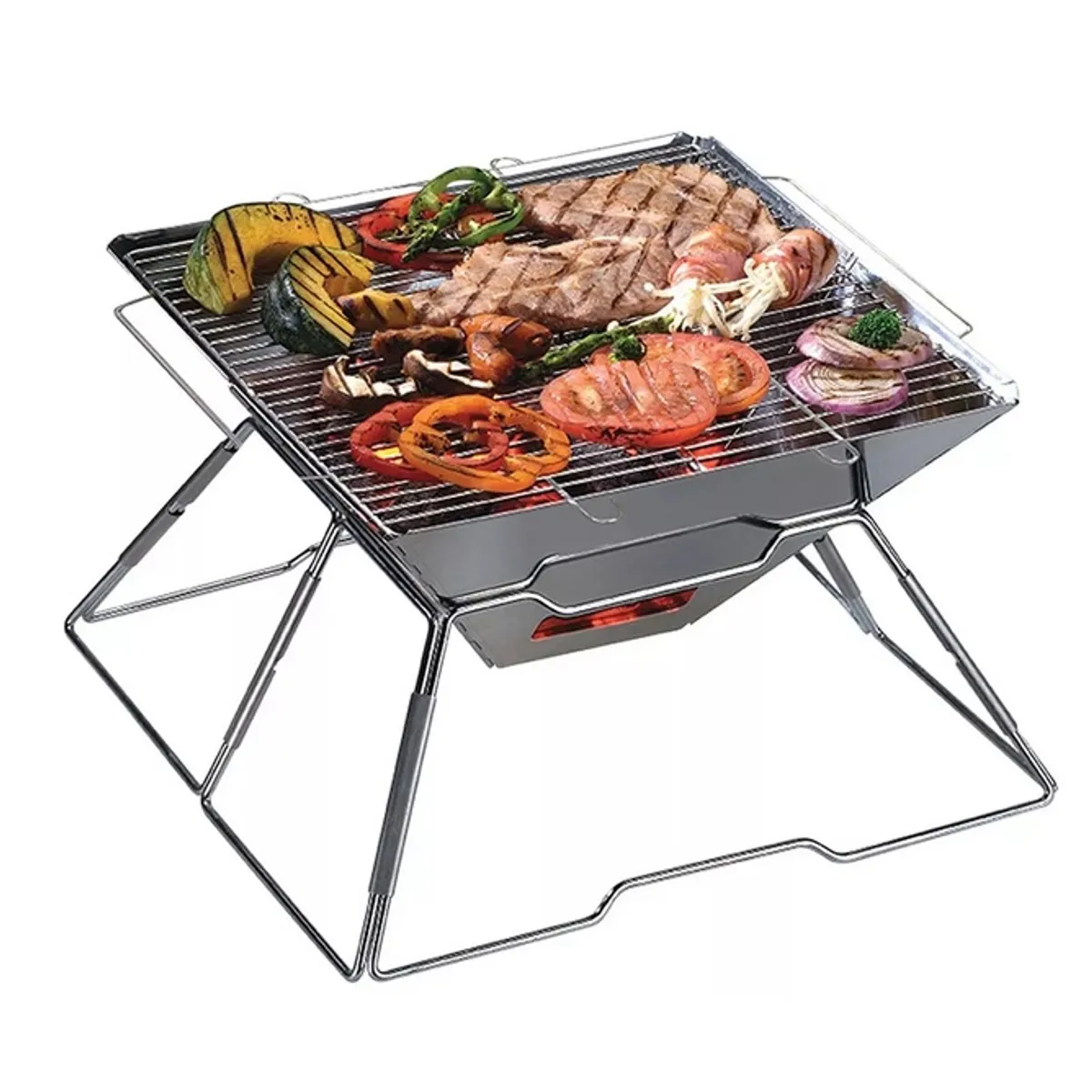 DOITE - Parrilla Plegable XENA 2-4 Pers 35cm X 35cm