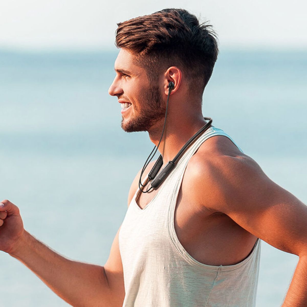 HOCO - Audífono inalámbrico Hoco ES65 Crystal Sports negro