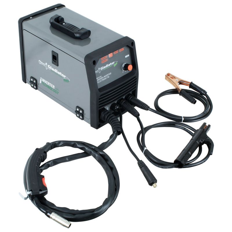 GLADIATOR - SOLDADORA 160AMP MIG GAS-FLUX-ARCO MANUAL-TIG LIFT IMET 7160 GLADIATOR
