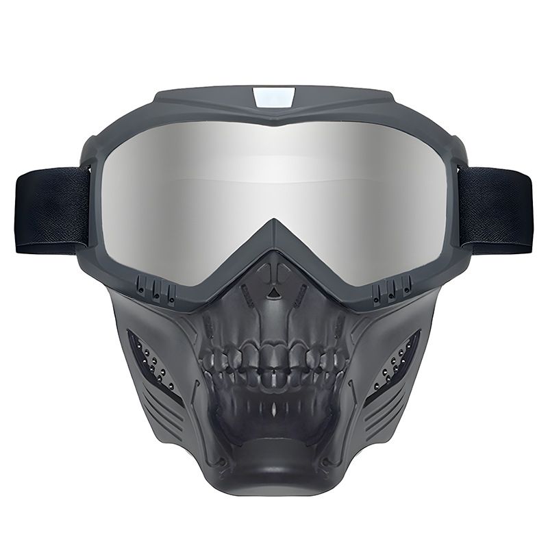 TIOZONEY - gafas con máscara facial extraíble