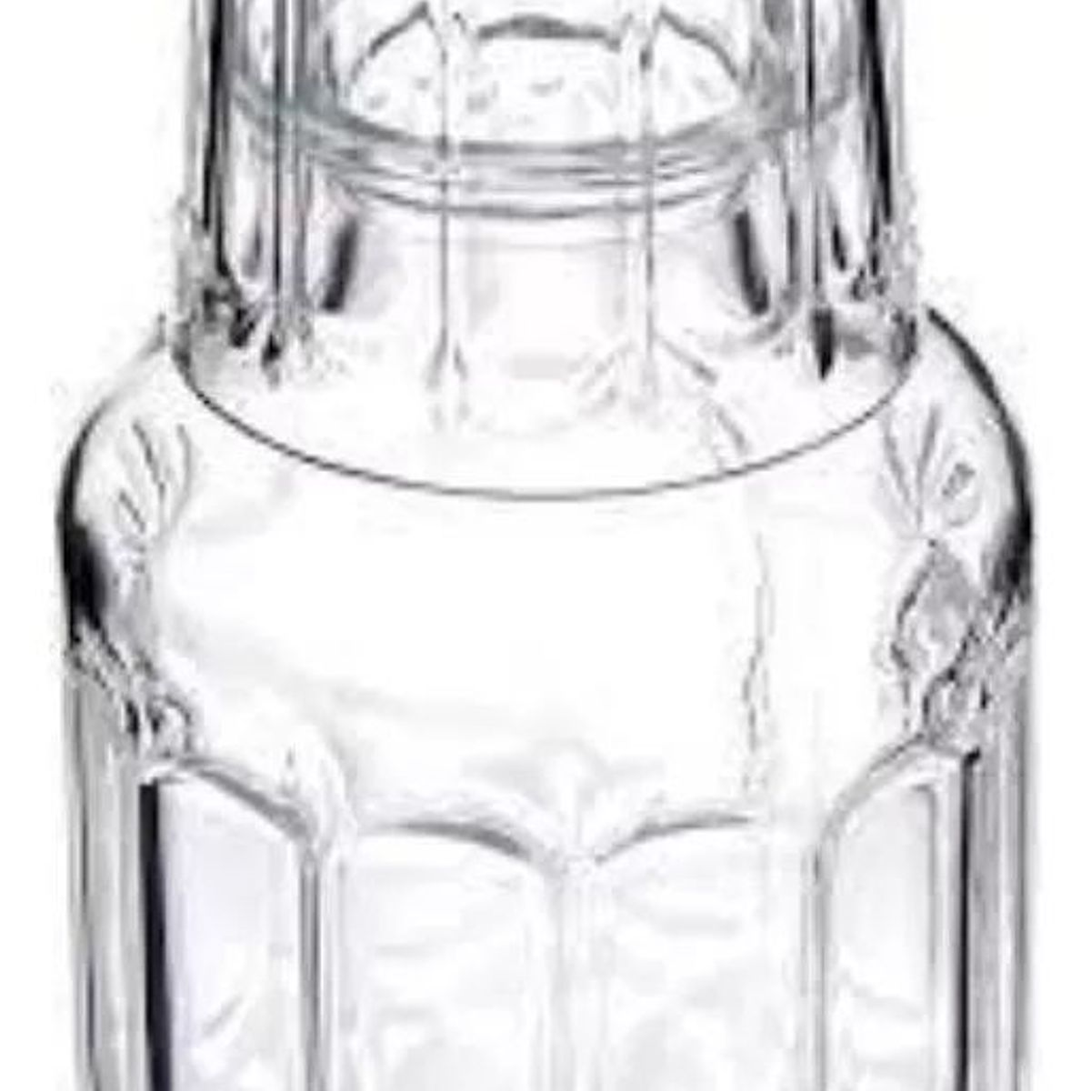 OEM - Botella De Vino Licor Con Vaso De Vidrio Hogar Bar 500ml