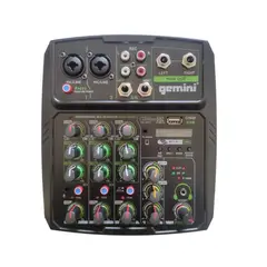 GEMINI - Mixer Analogo 4 canales GE-4CH