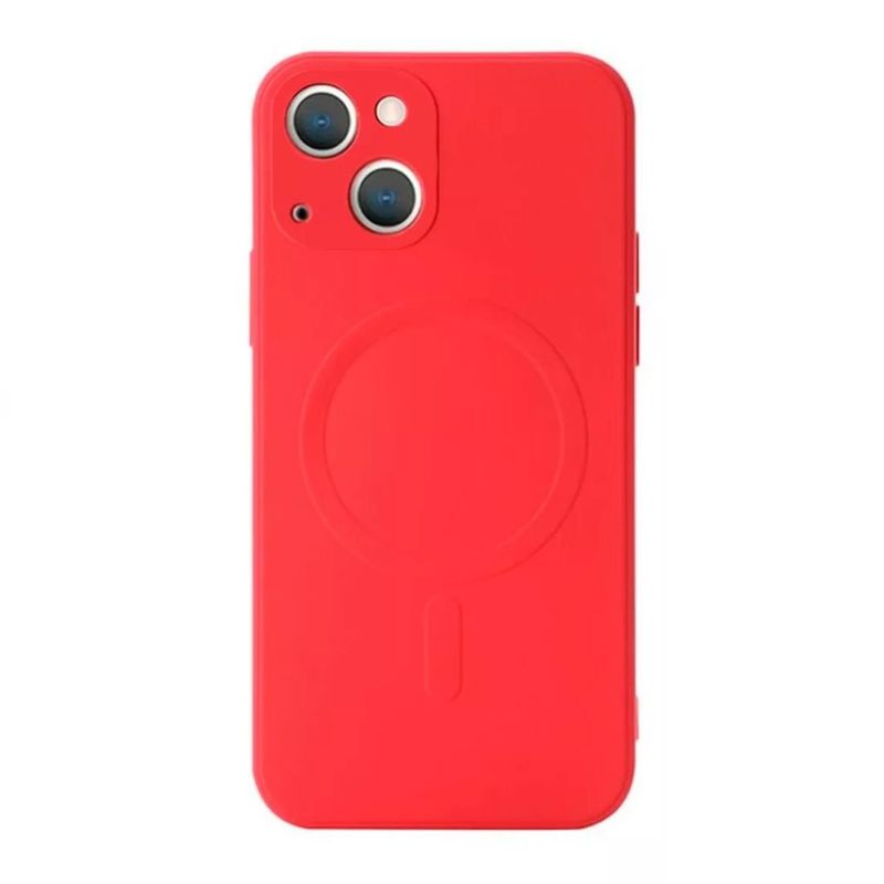 GENERICO - Carcasa Para iPhone 13 Silicona Magsafe Antigolpes Cover
