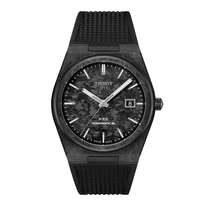 TISSOT - Reloj Tissot PRX Powermatic 80 Carbón