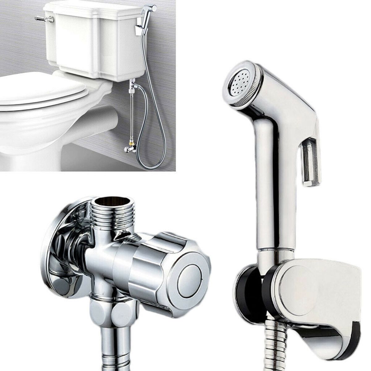 Handheld Toilet Bathroom Douche Kit Bidet Sprayer, marca TIOZONEY - Foto Principal