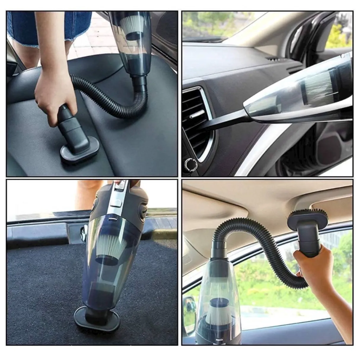 TIOZONEY - Aspiradora Inalámbrica Alta Potencia Recargable Accesorios
