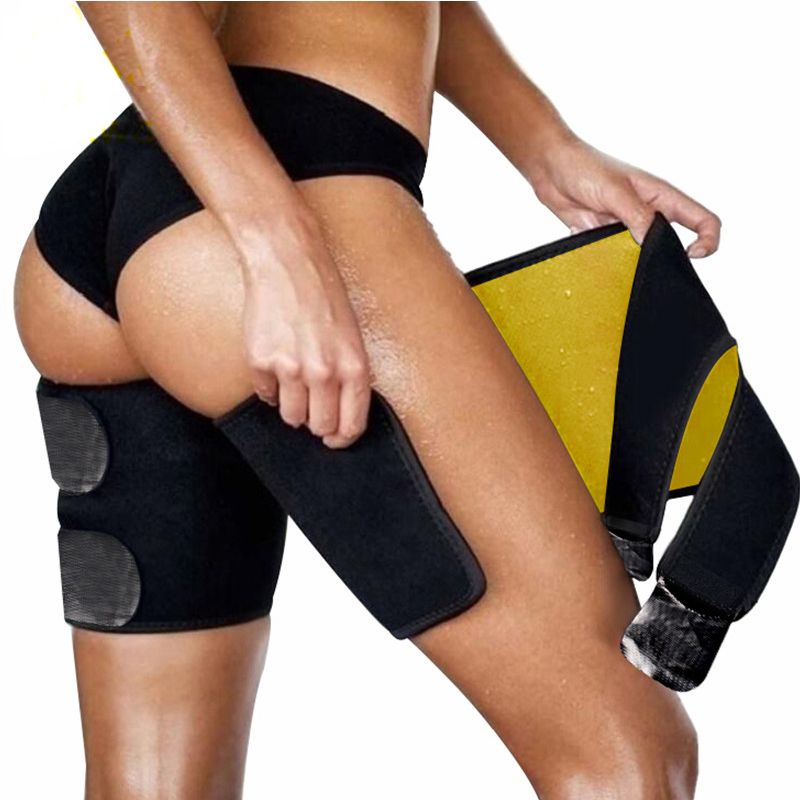 TIOZONEY - Unisex adelgazante shaping strap talladora de piernas-Negro