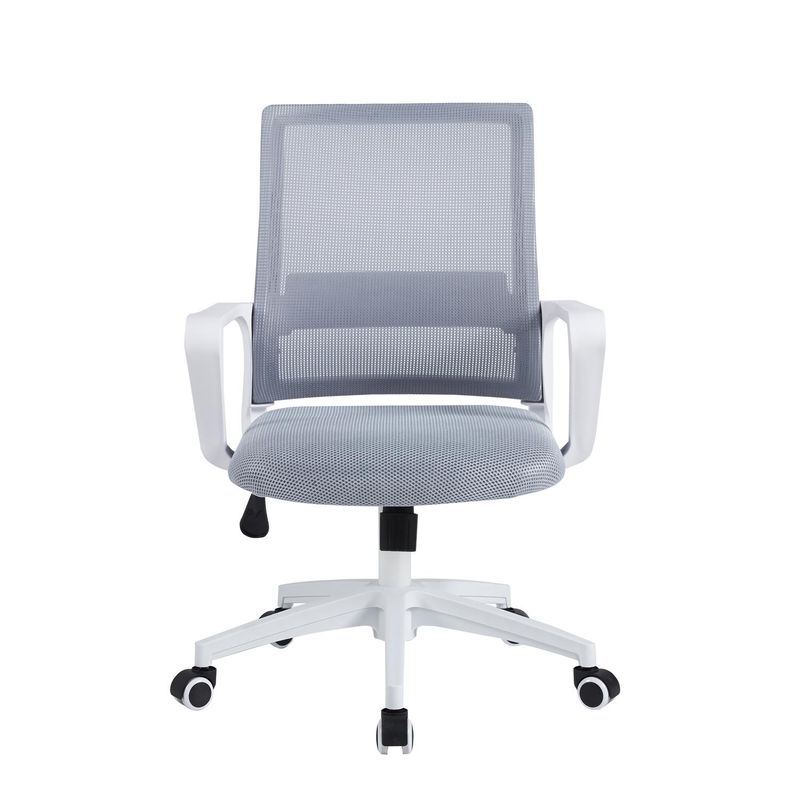 MIDTOWN - Silla De Oficina Ergonomica Mesh Blanca