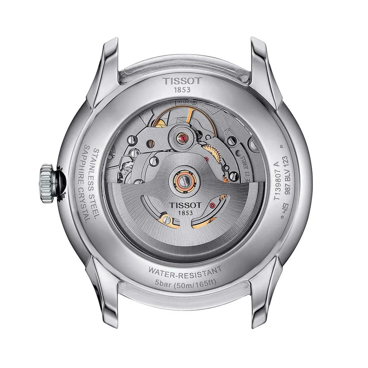 TISSOT - Reloj Tissot Chemin Des Tourelles Powermatic 80 Grafito