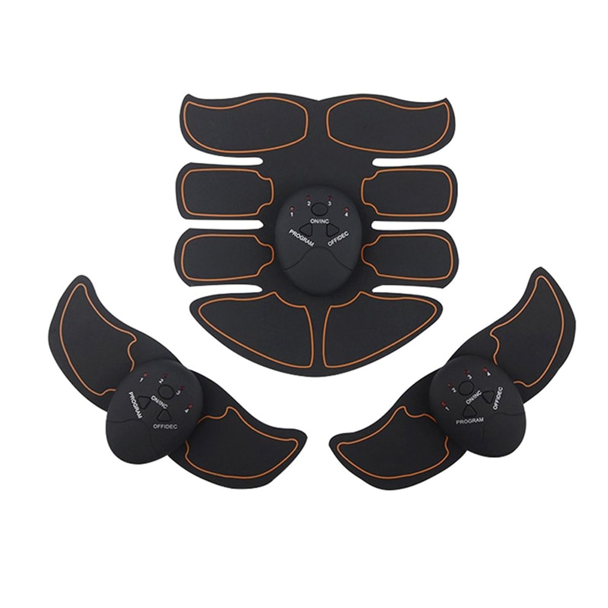 TIOZONEY - Ejercicio muscular Abdominal eléctrico inteligente EMS brazo ABS