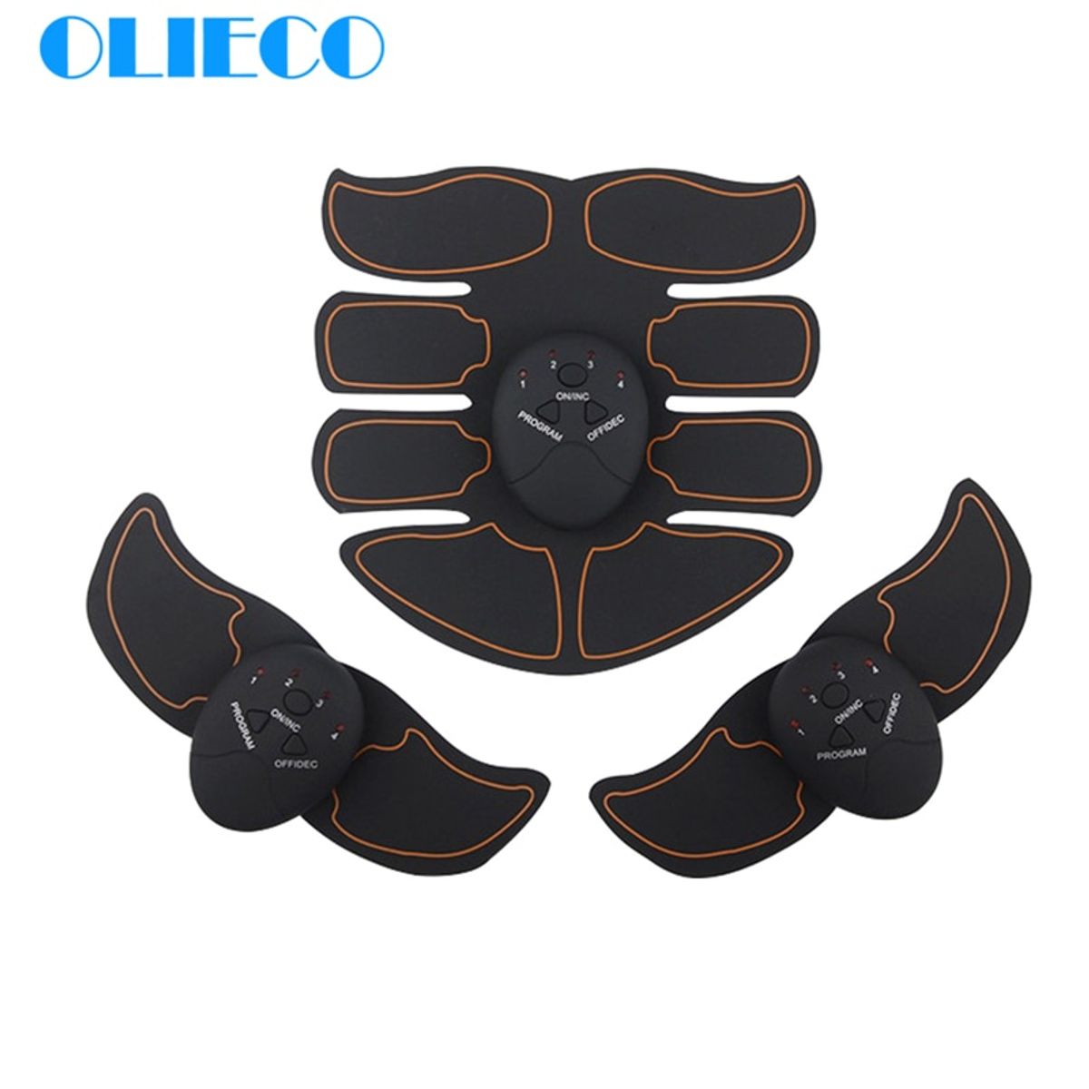 TIOZONEY - Ejercicio muscular Abdominal eléctrico inteligente EMS brazo ABS