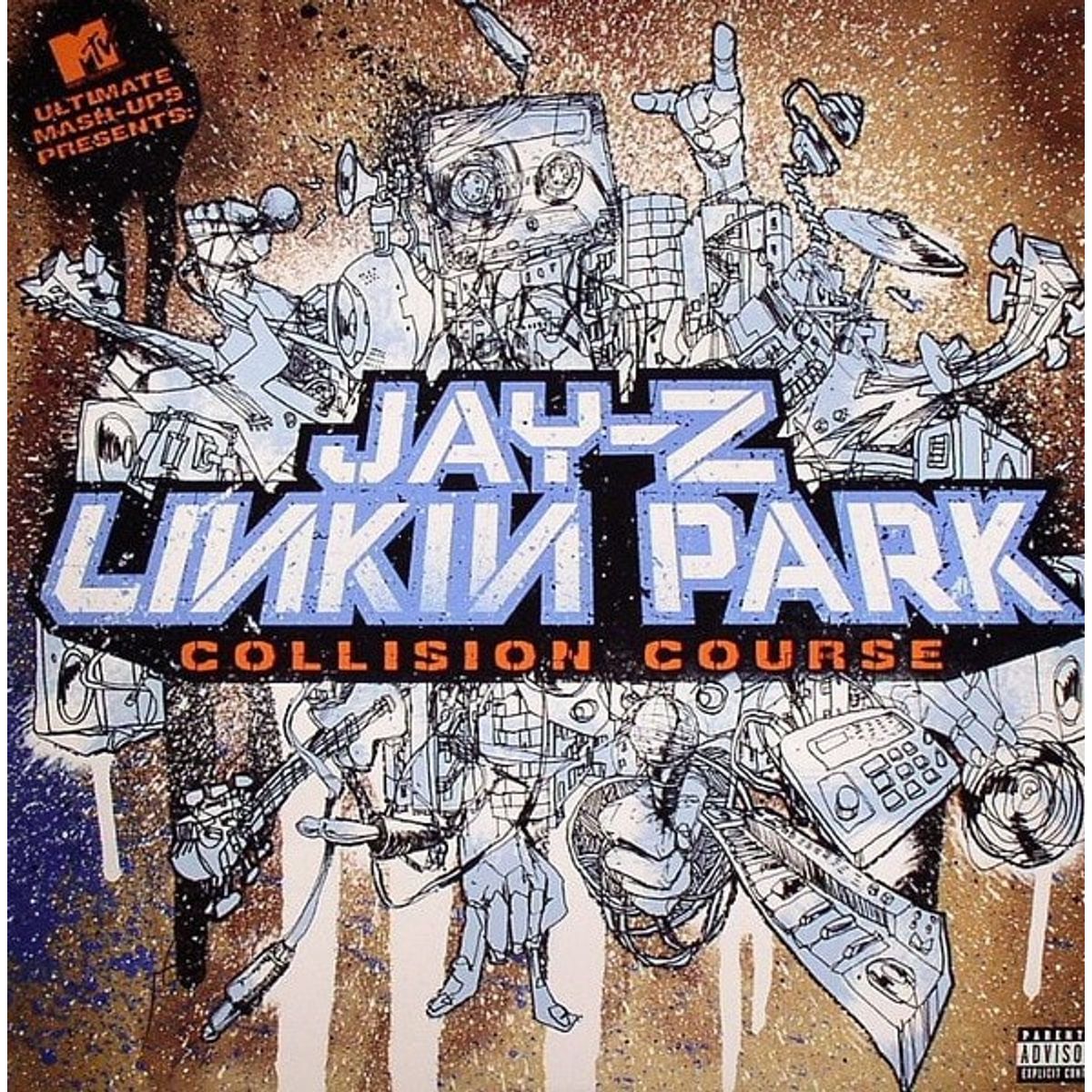 GRUPO LASER DISC - Vinilo Jay-z - Linkin Park collision course 1lp