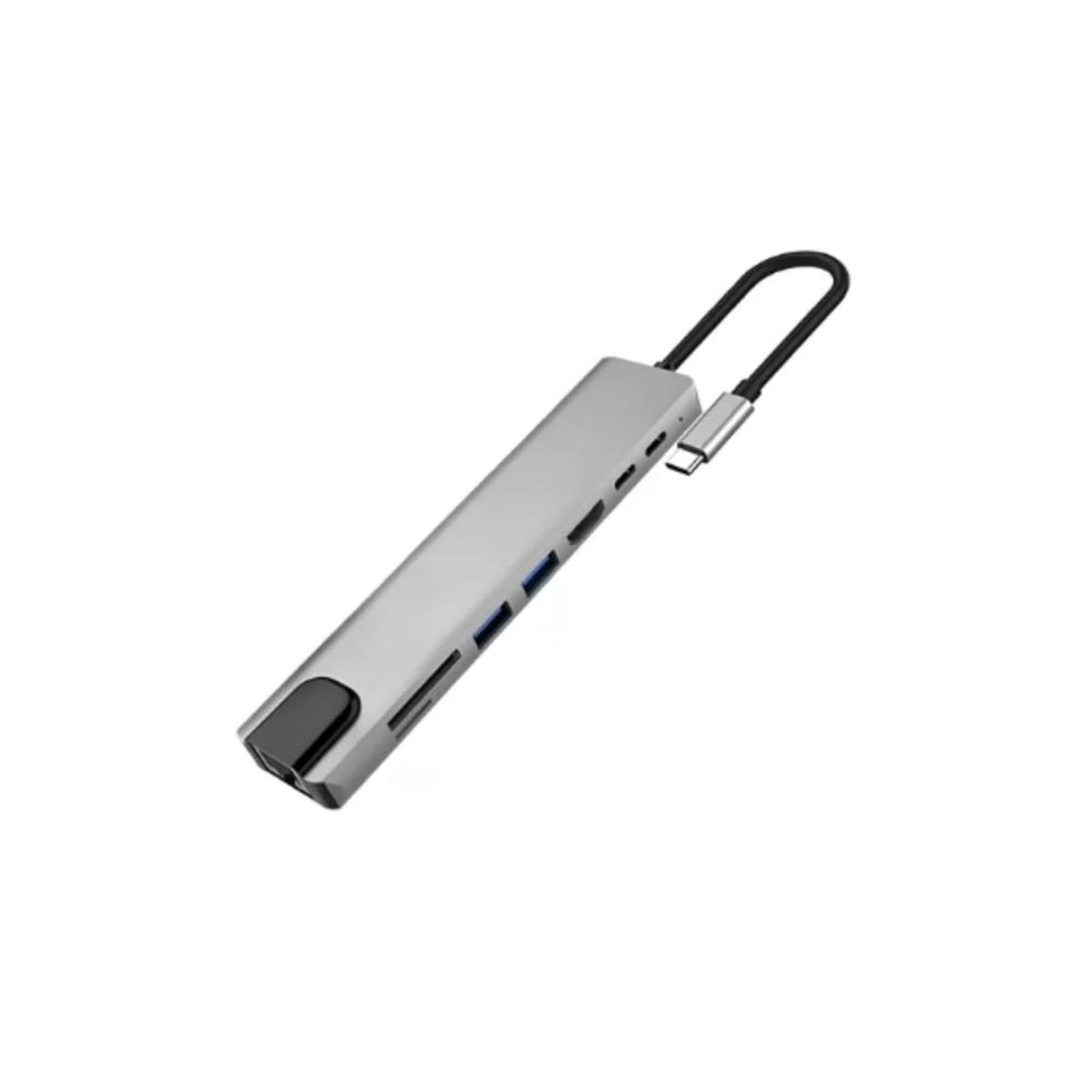 GENERICO - Adaptador Hub Para Macbook Air M1 M2 8 En 1 Usb-c Hdmi 4k