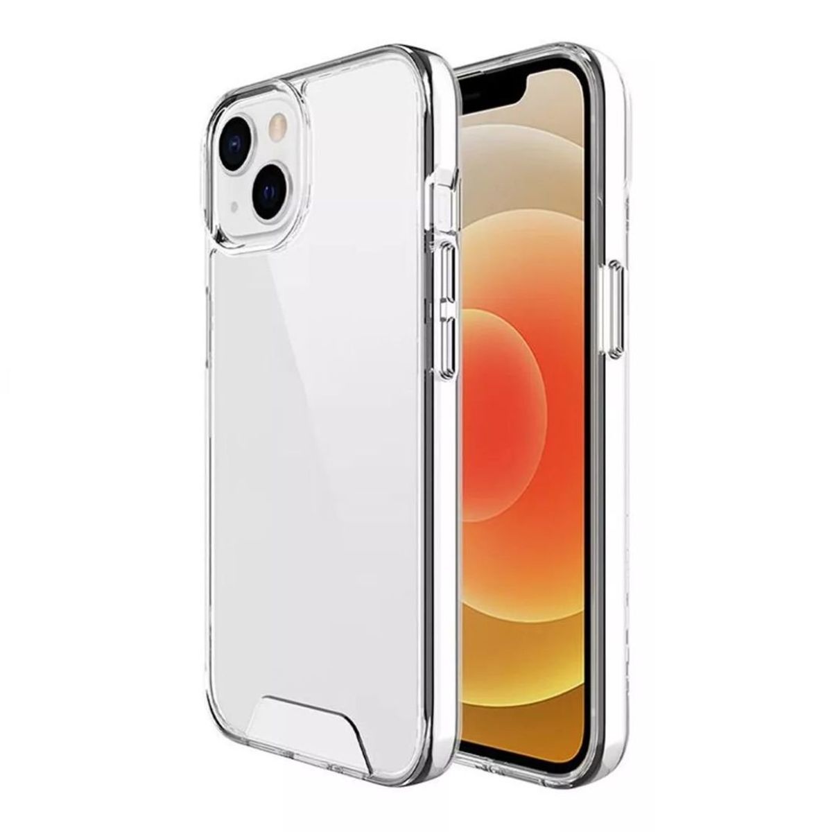 GENERICO - Carcasa Para iPhone 13 Space Clear Power Grade Antiyellowing