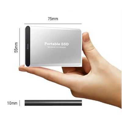 Imagen 2 del producto Memoria Externa 2tb Disco Duro Externo USB Tipo C Plateado