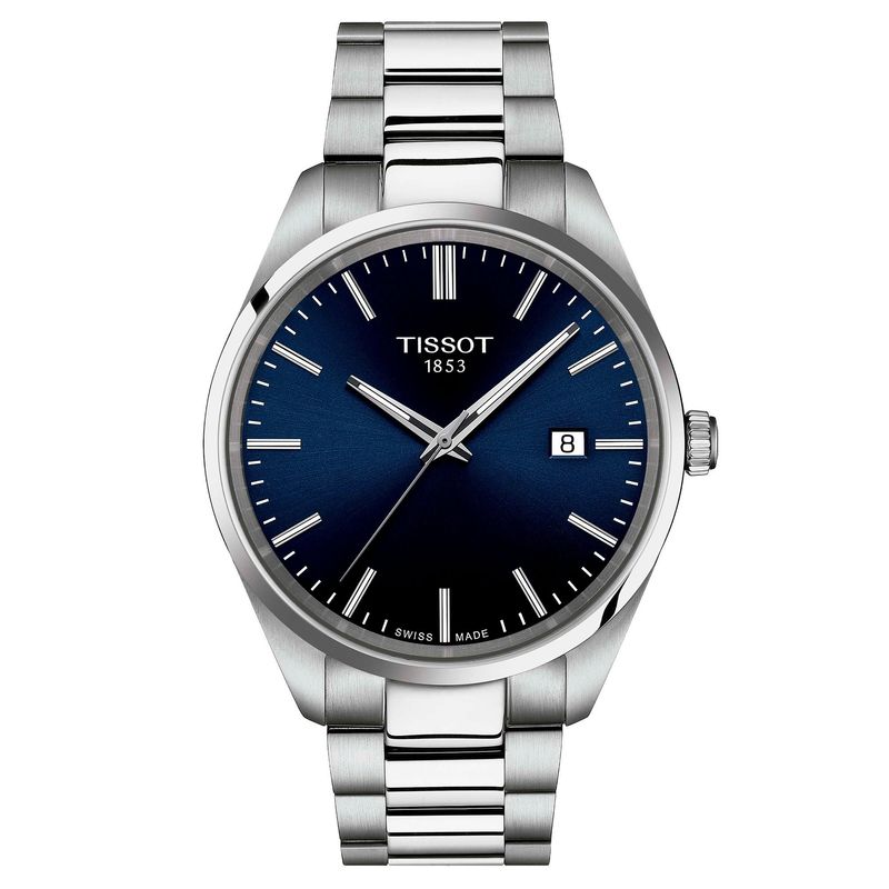 TISSOT - Reloj Tissot Pr100 Classic Acero Azul