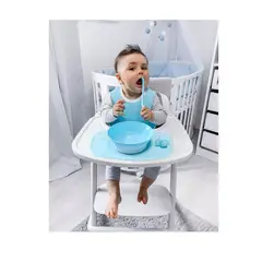 TWISTSHAKE - Set de 2 Cucharas de alimentación aprendizaje Bebé 4M Blanco