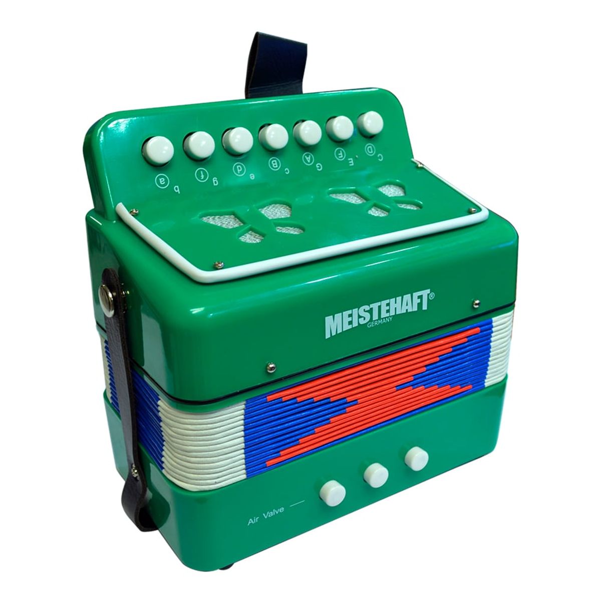 MEISTEHAFT - ACORDEON NIÑO 2 BAJOS VERDE MT-2018 MEISTEHAFT