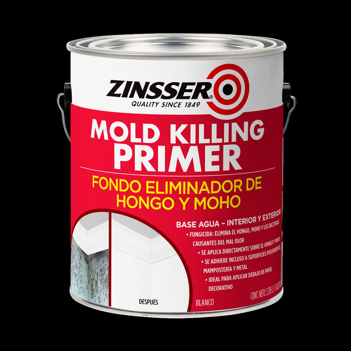 GENERICO - ZINSSER MOLD KILLING PRIMER - 3,785L