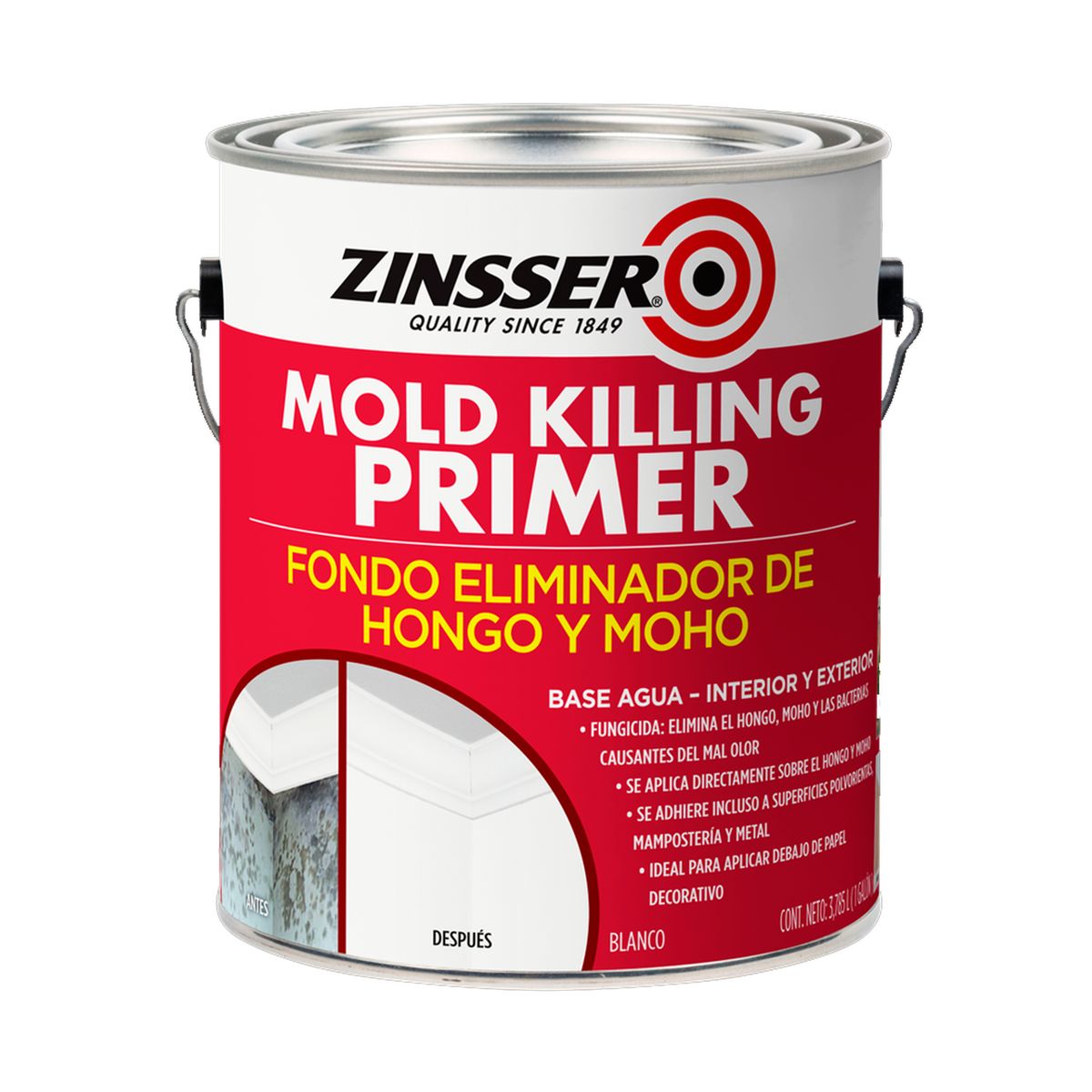 GENERICO - ZINSSER MOLD KILLING PRIMER - 3,785L