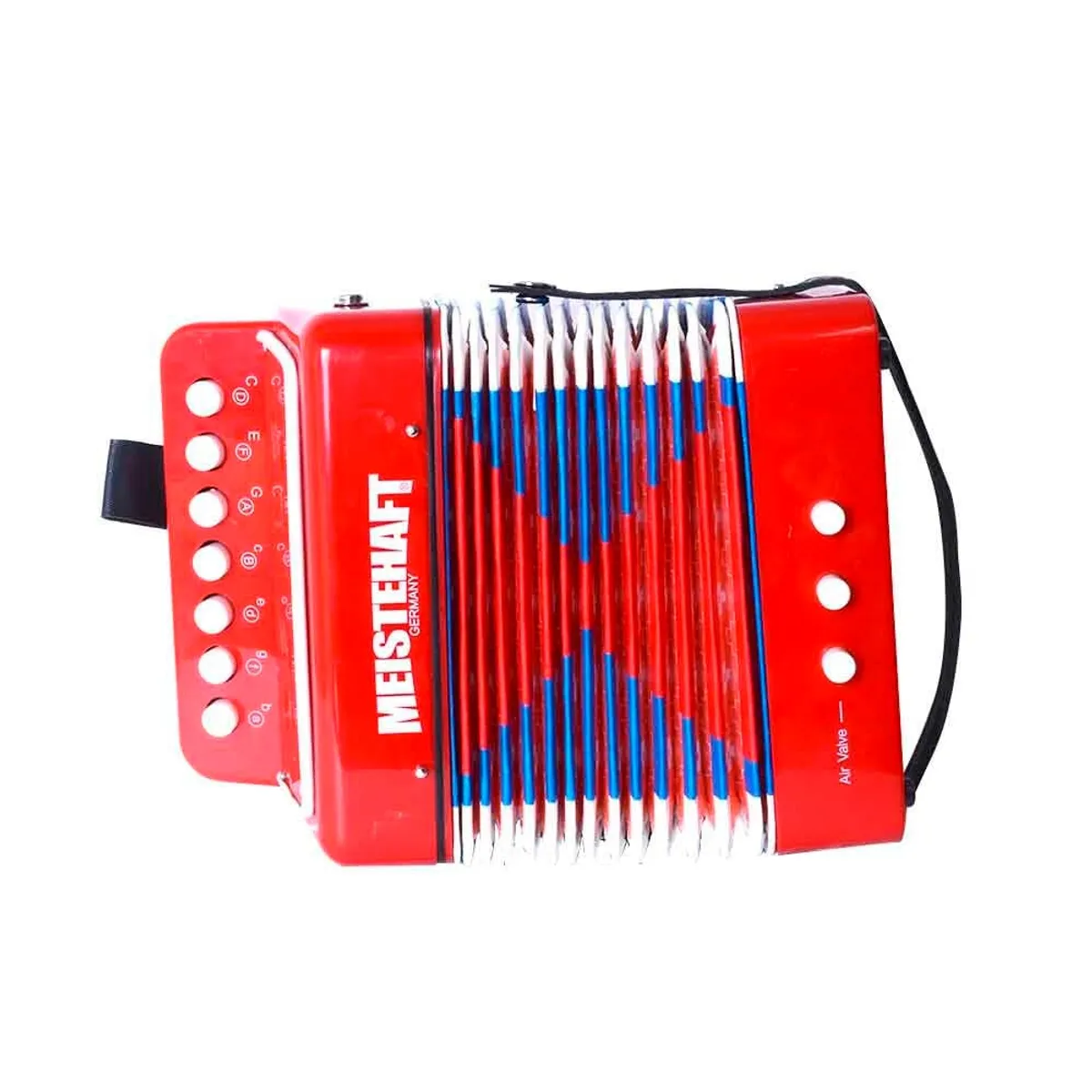 MEISTEHAFT - ACORDEON NIÑO 2 BAJOS ROJA MT-2018 MEISTEHAFT