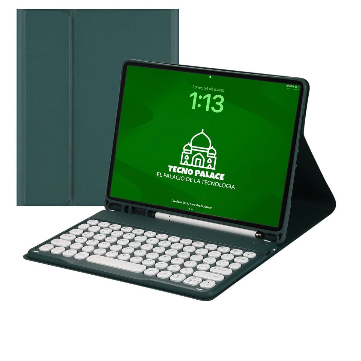 GENERICO - Fundas Con Teclado 2.0 Premium Para iPad 10,2 (7,8,9 GEN) - letra Ñ