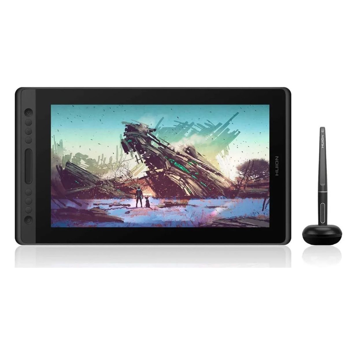 HUION - Tableta Gráfica Digitalizadora Huion KAMVAS Pro 16 Incluye Soporte