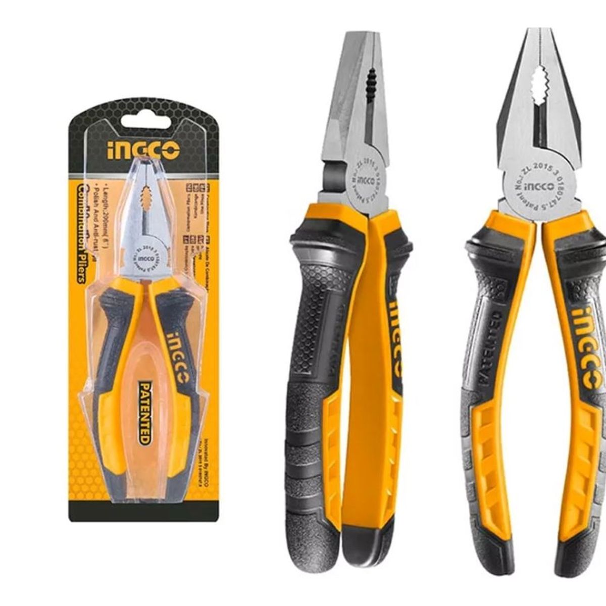 INGCO - Alicate Pinza Universal 7 Pulgadas Ingco Hcp08188