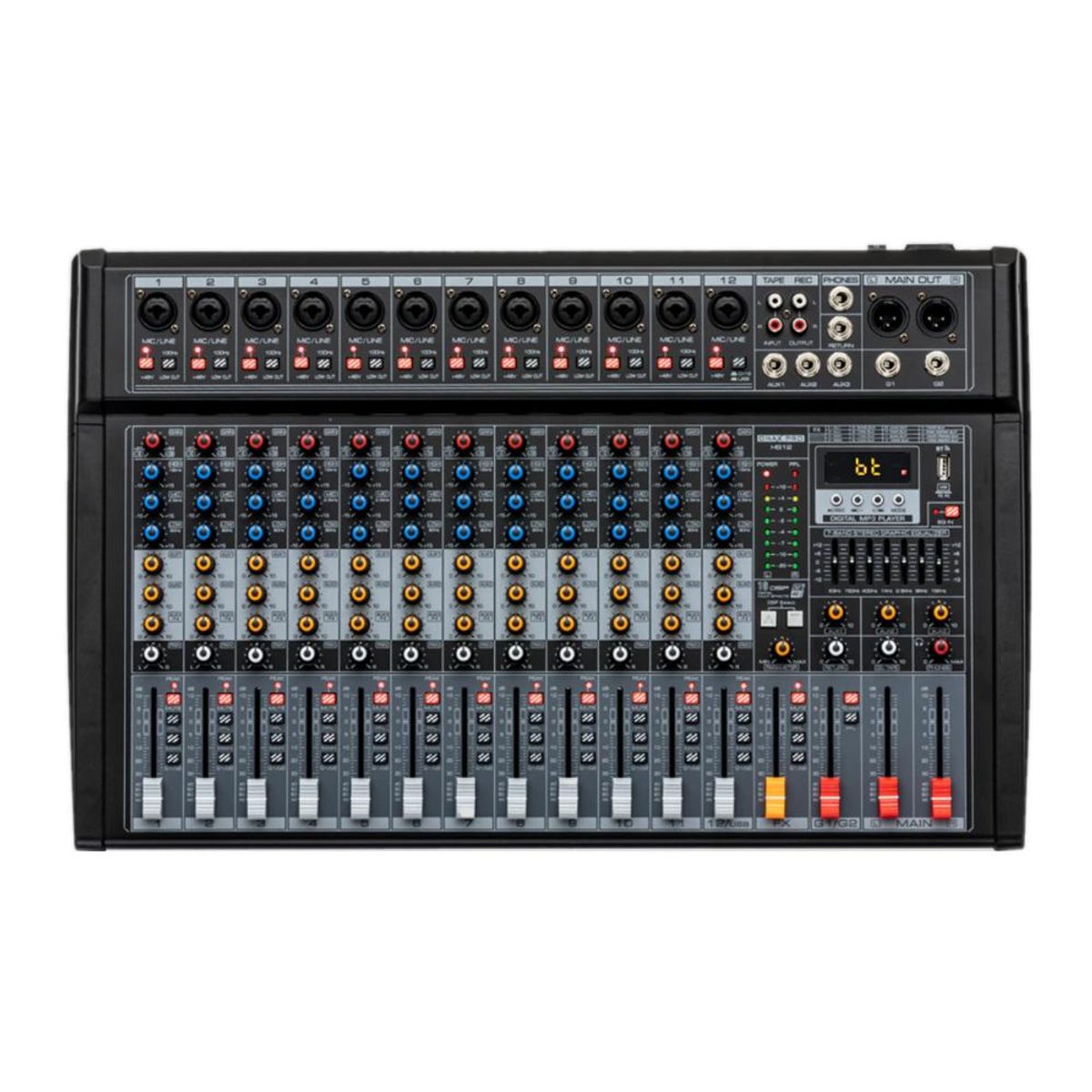 GENERICO - Mixer Analogo 12 canales Onax Pro HS12