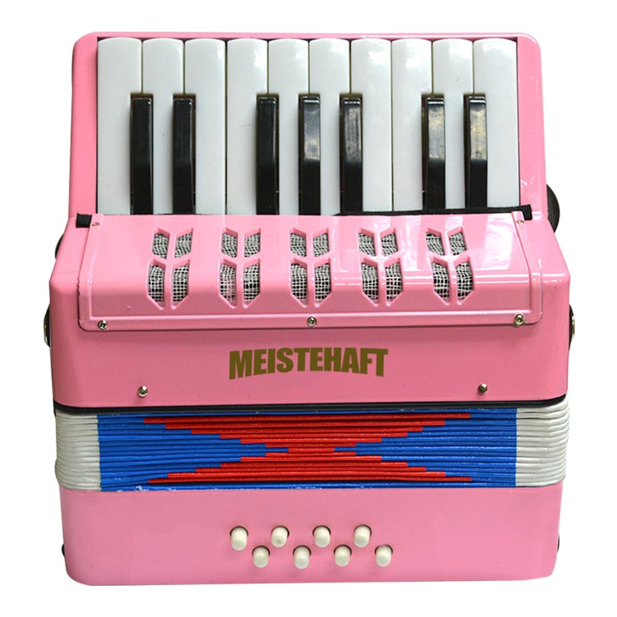 MEISTEHAFT - ACORDEON NIÑO 8 BAJOS ROSAD0 MT-3020 MEISTEHAFT