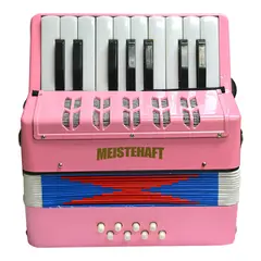 MEISTEHAFT - ACORDEON NIÑO 8 BAJOS ROSAD0 MT-3020