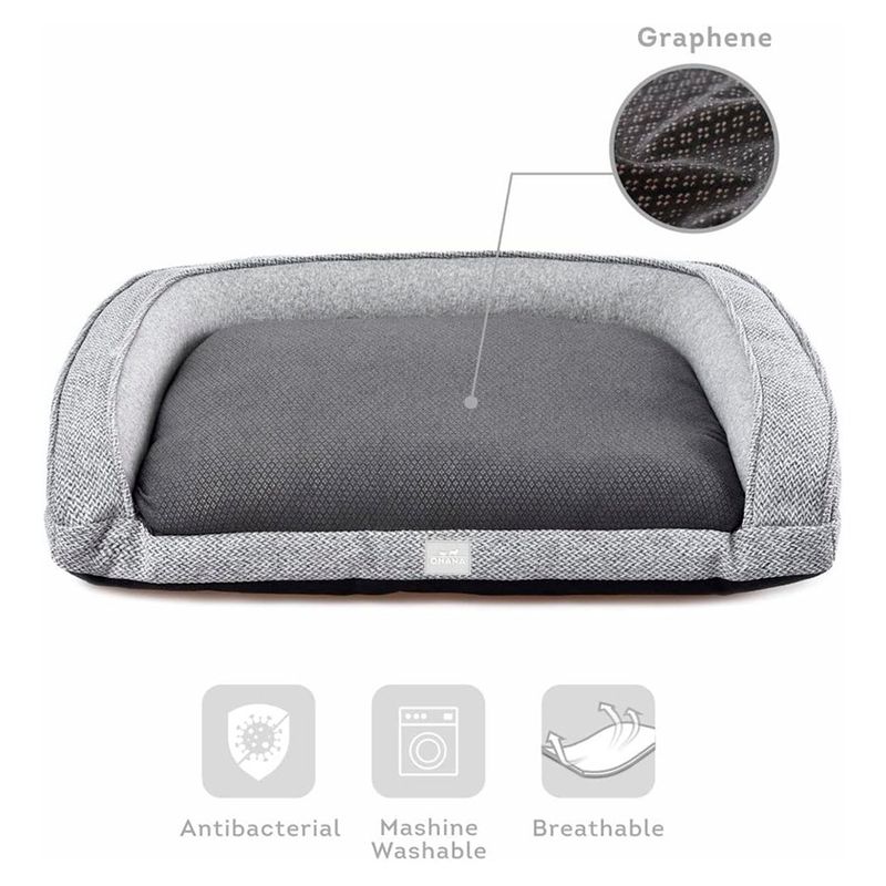 GENERICO - Cama Antibacteriana Y Cómoda Para Perros 90x63x19cm