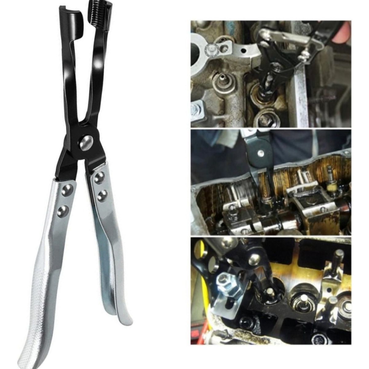 UNIVERSAL - Alicate Extractor Saca Retenes De Valvula 270mm C4131