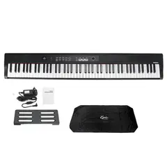 EPIC - Teclado Digital Portatil De 88 Teclas Con Funda
