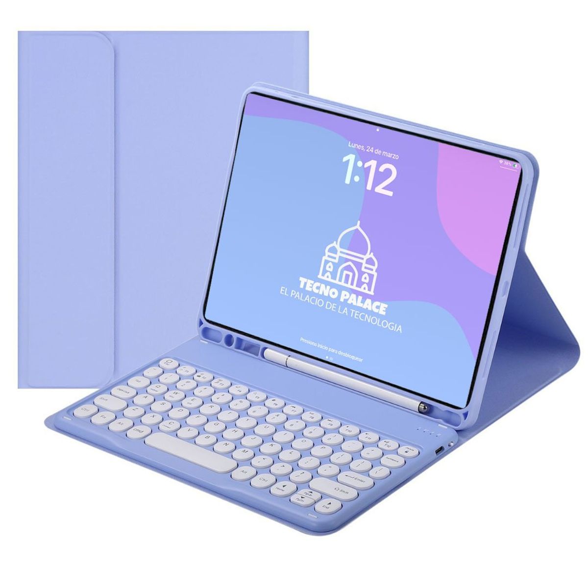 GENERICO - Fundas Con Teclado 2.0 Premium Para iPad 10 GEN-11 GEN Incluye letra Ñ