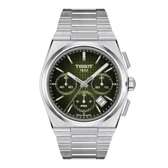 TISSOT - Reloj Prx Chrono Acero Verde