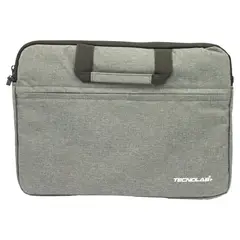 TECNOLAB - Bolso Para Notebook Hasta 15 Pulgadas Gris