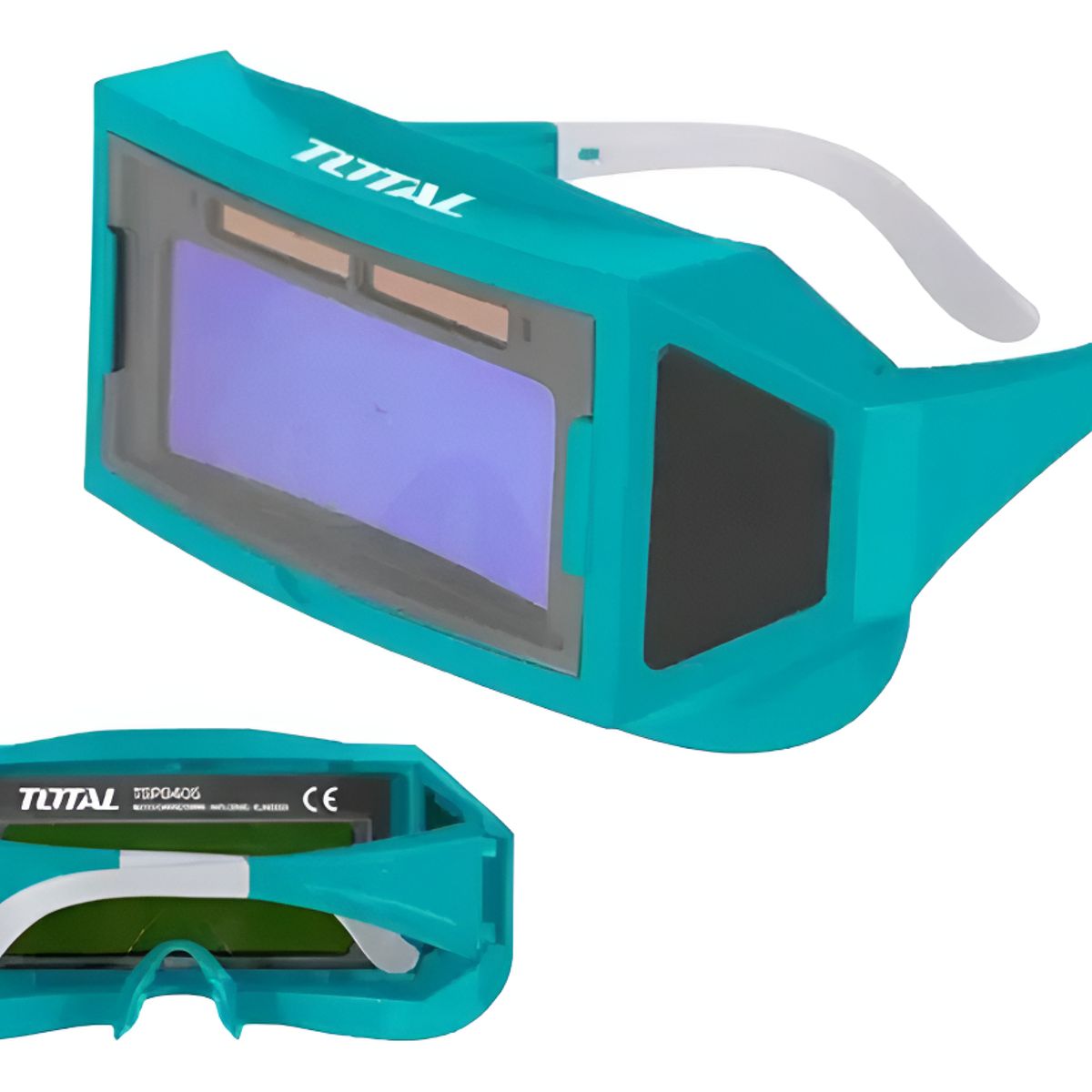 TOTAL - Lentes Fotosensibles Para Soldar Rectangular Total Tsp9405