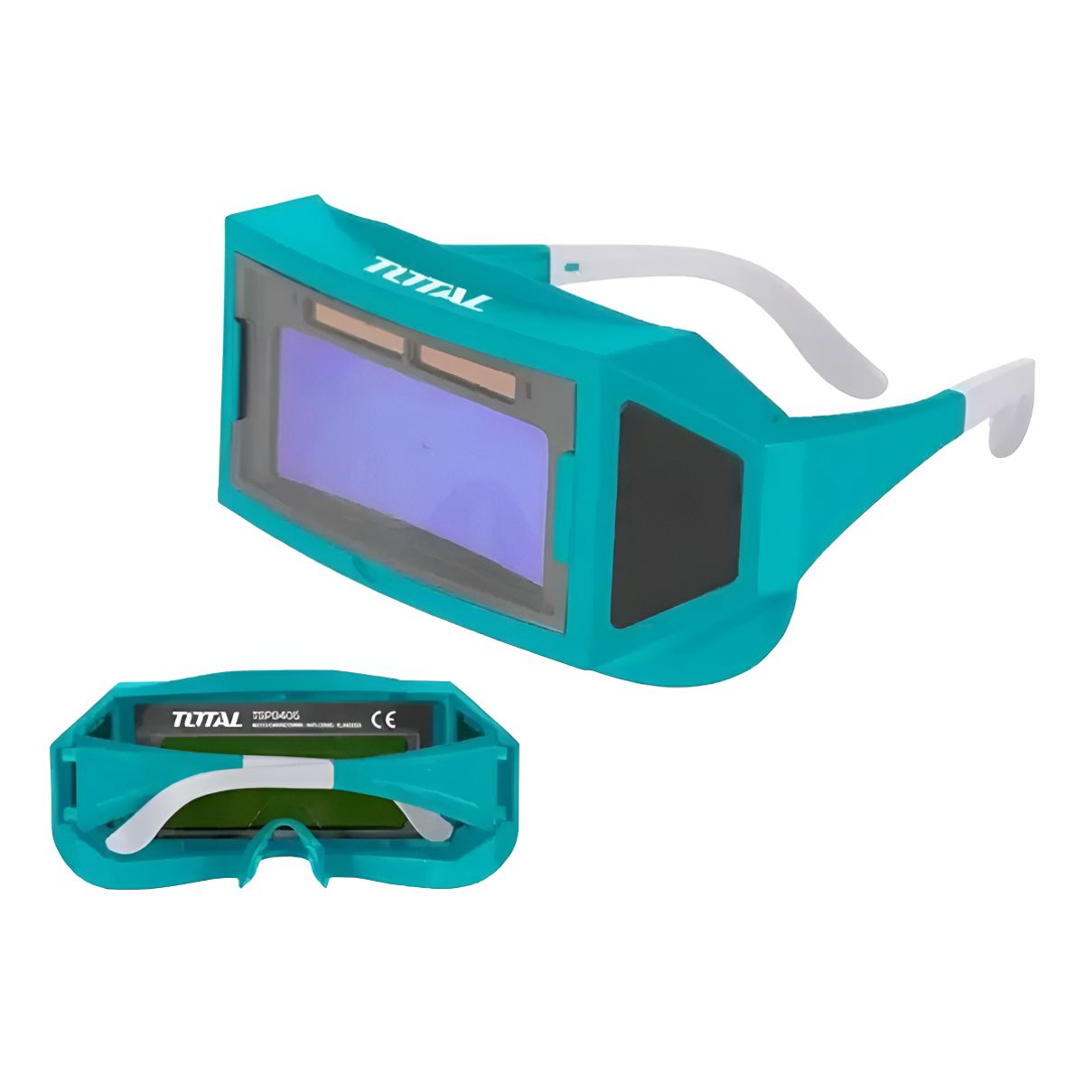 TOTAL - Lentes Fotosensibles Para Soldar Rectangular Total Tsp9405