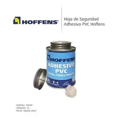 GENERICO - Pegamento Para Pvc 240 Cc Tradicional Caplicador Hoffens - Multicolor