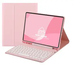 GENERICO - Fundas Con Teclado 2.0 Premium Para Tablet Samsung S6 Lite - letra Ñ