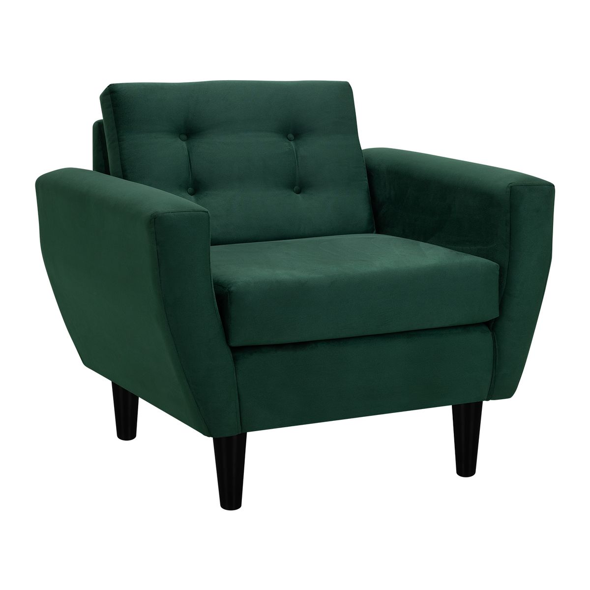 BODEVIR - Sofa Bote 1C Felpa 00 Verde Botella