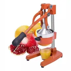ANGELES DEL HOGAR - EXPRIMIDOR DE NARANJAS SACA JUGOS ACERO INOXIDABLE