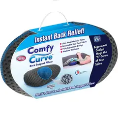 GENERICO - Almohada Ergonómica De Apoyo Lumbar Y Espalda Columna