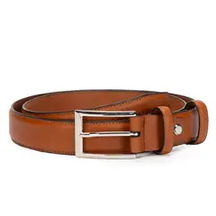 GUANTE - Cinturón - Hombre - Clasico Formal - - Camel